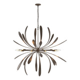 Hubbardton Forge 2019 Bronze Dahlia Large Chandelier