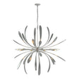 Hubbardton Forge 2019 Vintage Platinum Dahlia Large Chandelier