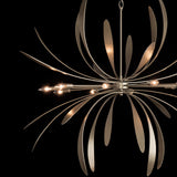 Hubbardton Forge 2019 Soft Gold Dahlia Large Chandelier