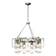 Hubbardton Forge 2019 Sterling Clear Glass (ZM) Apothecary Circular Chandelier