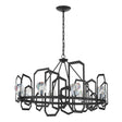 Hubbardton Forge 2018 Black Crystal Gatsby Chandelier