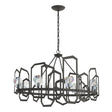 Hubbardton Forge 2018 Natural Iron Crystal Gatsby Chandelier