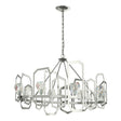 Hubbardton Forge 2018 Sterling Crystal Gatsby Chandelier