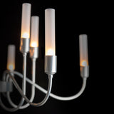 Hubbardton Forge 2014 Sterling Lisse 10 Arm Chandelier