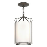 Hubbardton Forge 2020 Dark Smoke Opal Glass (GG) Bow Semi-Flush