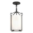 Hubbardton Forge 2020 Black Opal Glass (GG) Bow Semi-Flush