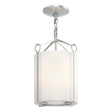 Hubbardton Forge 2020 Vintage Platinum Opal Glass (GG) Bow Semi-Flush