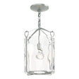 Hubbardton Forge 2020 Vintage Platinum Water Glass (LL) Bow Semi-Flush