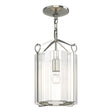 Hubbardton Forge 2020 Sterling Clear Glass (ZM) Bow Semi-Flush