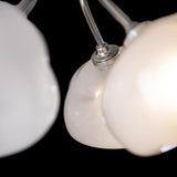 Hubbardton Forge 2022 Sterling Frosted Glass (FD) Ume 4-Light Semi-Flush