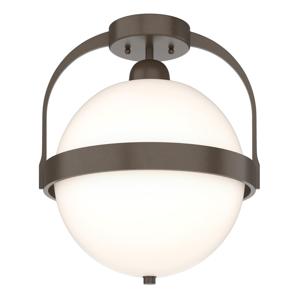 Hubbardton Forge 2022 Bronze Opal Glass (GG) Atlas Semi-Flush