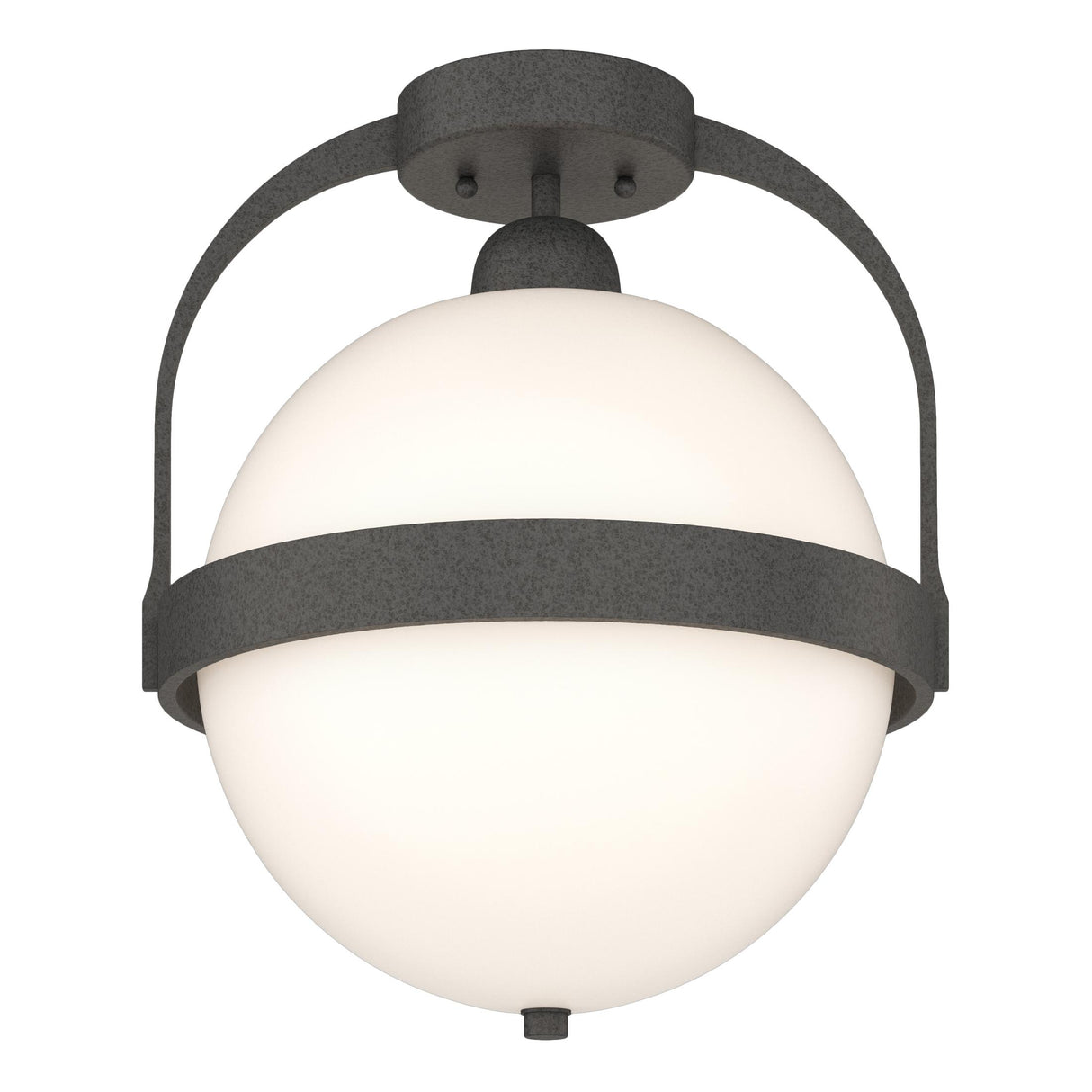 Hubbardton Forge 2022 Natural Iron Opal Glass (GG) Atlas Semi-Flush