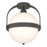 Hubbardton Forge 2022 Natural Iron Opal Glass (GG) Atlas Semi-Flush