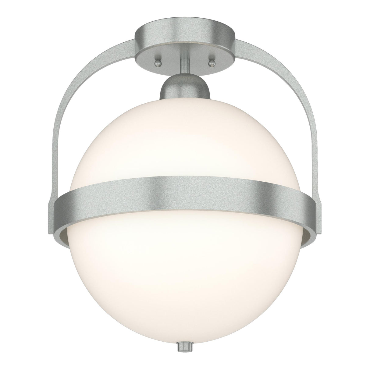 Hubbardton Forge 2022 Vintage Platinum Opal Glass (GG) Atlas Semi-Flush