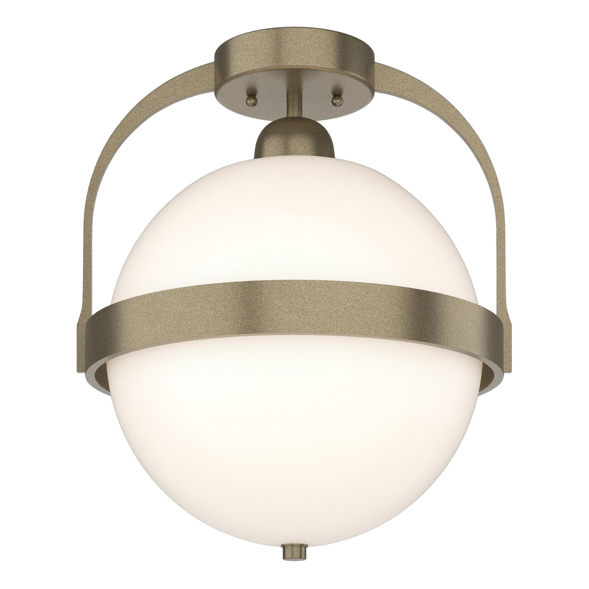 Hubbardton Forge 2022 Soft Gold Opal Glass (GG) Atlas Semi-Flush