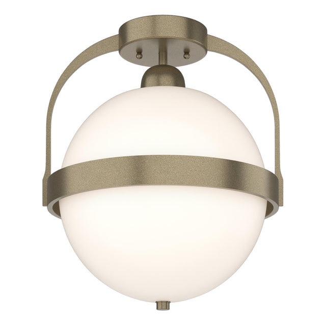 Hubbardton Forge 2022 Soft Gold Opal Glass (GG) Atlas Semi-Flush