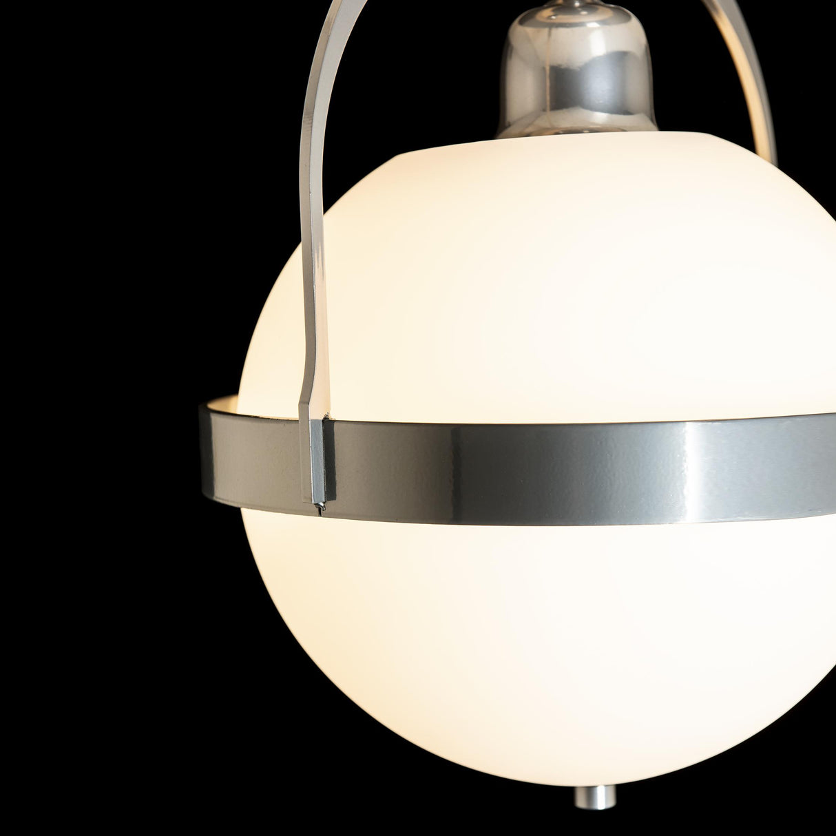 Hubbardton Forge 2022 Sterling Opal Glass (GG) Atlas Semi-Flush