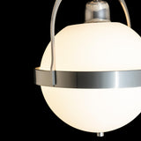 Hubbardton Forge 2022 Sterling Opal Glass (GG) Atlas Semi-Flush