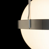 Hubbardton Forge 2022 Sterling Opal Glass (GG) Atlas Semi-Flush