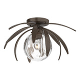 Hubbardton Forge 2020 Bronze Water Glass (LL) Dahlia Semi-Flush