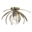 Hubbardton Forge 2020 Soft Gold Water Glass (LL) Dahlia Semi-Flush