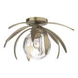 Hubbardton Forge 2020 Soft Gold Water Glass (LL) Dahlia Semi-Flush