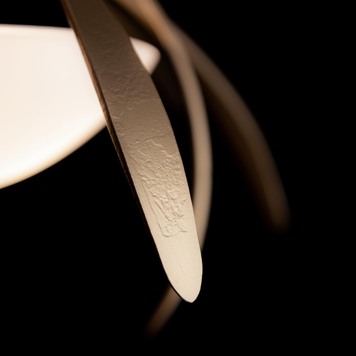 Hubbardton Forge 2021 Soft Gold Opal Glass (GG) Dahlia Medium Semi-Flush