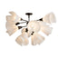 Hubbardton Forge 2021 Oil Rubbed Bronze Spun Frost (SH) Mobius 12-Light Semi-Flush
