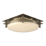 Hubbardton Forge 2005 Soft Gold Opal Glass (GG) Banded Semi-Flush