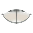 Hubbardton Forge 2008 Vintage Platinum Opal Glass (GG) Compass Flush Mount