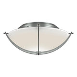 Hubbardton Forge 2008 Vintage Platinum Opal Glass (GG) Compass Flush Mount