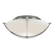 Hubbardton Forge 2008 Sterling Opal Glass (GG) Compass Flush Mount