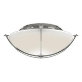 Hubbardton Forge 2008 Sterling Opal Glass (GG) Compass Flush Mount