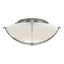 Hubbardton Forge 2008 Sterling Opal Glass (GG) Compass Flush Mount