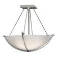 Hubbardton Forge 2008 Sterling Opal Glass (GG) Compass Small Semi-Flush