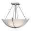 Hubbardton Forge 2008 Sterling Opal Glass (GG) Compass Small Semi-Flush