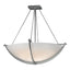 Hubbardton Forge 2008 Vintage Platinum Opal Glass (GG) Compass Large Semi-Flush