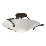 Hubbardton Forge 2010 Bronze Opal Glass (GG) Antasia Semi-Flush