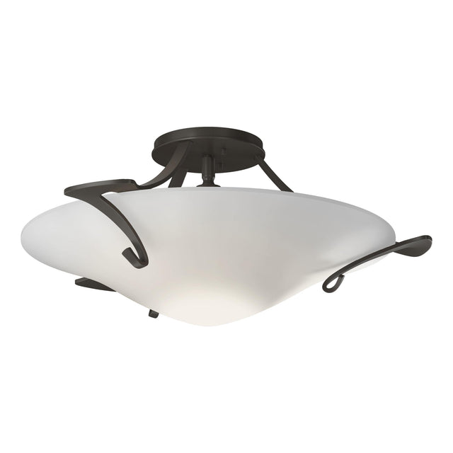 Hubbardton Forge 2010 Dark Smoke Opal Glass (GG) Antasia Semi-Flush