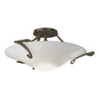 Hubbardton Forge 2010 Soft Gold Opal Glass (GG) Antasia Semi-Flush