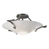 Hubbardton Forge 2010 Sterling Opal Glass (GG) Antasia Semi-Flush
