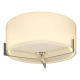 Hubbardton Forge 2011 Sterling Opal Glass (GG) Axis Flush Mount