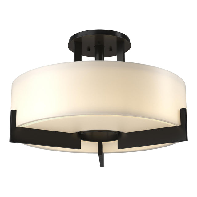 Hubbardton Forge 2011 Black Opal Glass (GG) Axis Semi-Flush