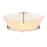 Hubbardton Forge 2012 Bronze Spun Frost (SH) Bento Semi-Flush Mount