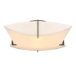 Hubbardton Forge 2012 Dark Smoke Spun Frost (SH) Bento Semi-Flush Mount