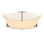 Hubbardton Forge 2012 Natural Iron Spun Frost (SH) Bento Semi-Flush Mount