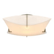Hubbardton Forge 2012 Soft Gold Spun Frost (SH) Bento Semi-Flush Mount