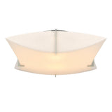 Hubbardton Forge 2012 Sterling Spun Frost (SH) Bento Semi-Flush Mount