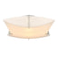 Hubbardton Forge 2012 Sterling Spun Frost (SH) Bento Semi-Flush Mount