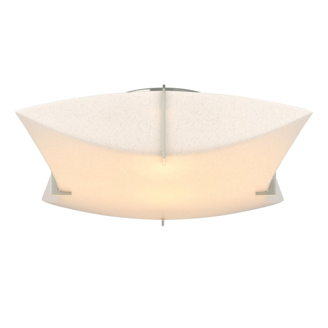 Hubbardton Forge 2012 Sterling Spun Frost (SH) Bento Semi-Flush Mount